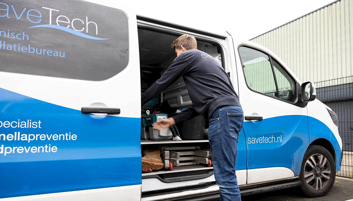 voertuig belettering